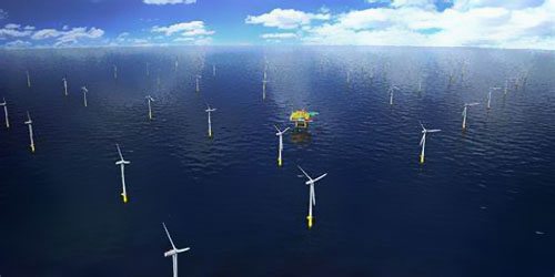 H1德国海上风力涡轮机发电量同比增长明显